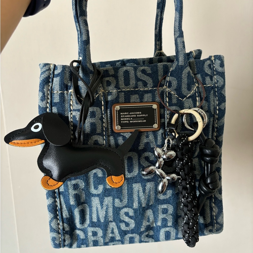 Hot dog bag charm